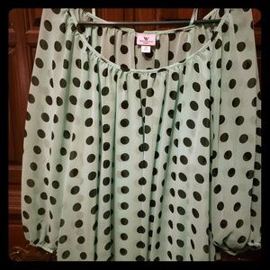 Dress shirt with matching camisole